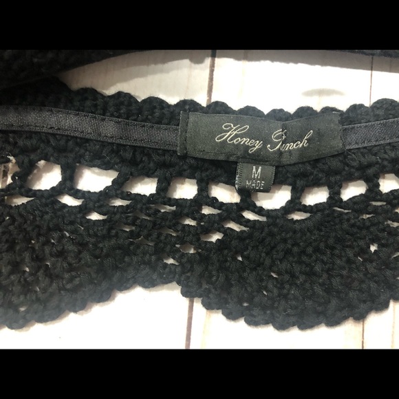 Brandy Melville Tammie Crochet Bralette Honeypunch - Picture 6 of 10